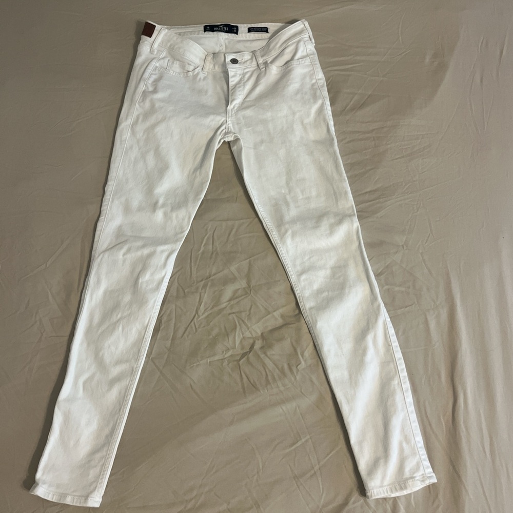 White Hollister Skinny Jeans